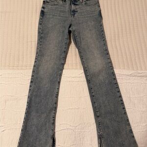 Express Light Blue Flare Jeans